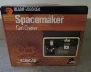 NEW Vintage Black and Decker Spacemaker Can Opener Factory Sealed Box EC60CAD