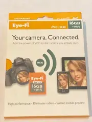 Eye-Fi Pro X2 16GB+WIFI Class 10 SD PC/M MUST READ! Prior purchase need script!
