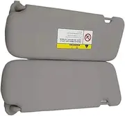 1 Pair Car Sun Visor Front Sunshade 85210-F0100TTX 85220-F0100TTX Compatible for Hyundai Elantra 2016-2020 Lingdong ADC