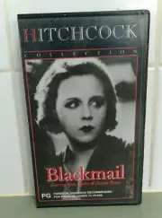ALFRED HITCHCOCK COLLECTION BLACKMAIL FACTORY SEALED VIDEO VHS PAL