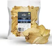 Pet Craft Supply Pure Natural Grass Fed Water Buffalo Ear Value Pack of 16 Ears Free Range Durable Tough Dog Chew and Treat for Aggressive Chewers and Puppies