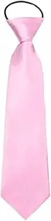 [MigvelaAU-AU] Classic Design Children Kids Neck Tie Soft Formal Business Party Wedding Party Necktie Tie Shirt Neckwear Tie - Light Pink