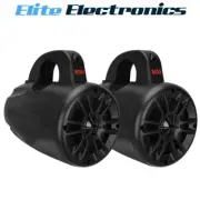 BOSS AUDIO MRWT40 4" 2-WAY 200W WAKE TOWER MARINE BOAT ENCLOSED SPEAKERS PAIR