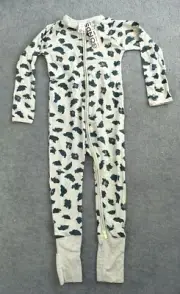 BONDS ZIP WONDERSUIT Sketched Leopard BNWT Size 3