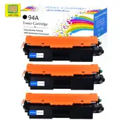 3 PACK CF294A 94A Black Toner For HP 94A LaserJet Pro M118dw MFP M148fdw M148dw