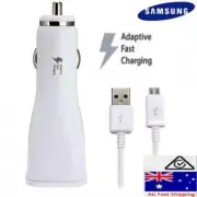 Genuine Fast Car Charger and Micro USB cable Samsung Galaxy S6 S7 Edge Note 4