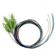 SERVEREDGE SCA Pigtail OS2-2M-6 Fibres (6 Colour)