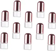 LOORGVEL 10Pcs Essential Oil Roller Bottles with Tight Fitting Lid Durable Glass Perfume Bottles Leak Design for Safe Travel and Storage