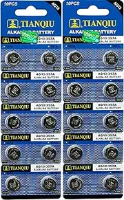 Tian Qiu/Tian Tan Lr44 / Ag13 Button Cell Batteries - 50 Pack