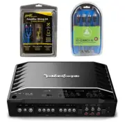 Rockford Fosgate Package R2-Prime Series 500 Watt 4Ch Amplifier Class D Wire Kit