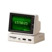 Mini Computer Secondary Screen LCD Display Monitor USB 3.0 Hub SD TF Card Reader