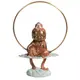 水月觀音 Q佛世界- Q版銅雕佛像走進您的生活- 林韋龍 子問等藝術家設計團隊含作品保證書27.5 x 20 x7cm