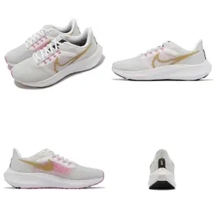 【NIKE 耐吉】慢跑鞋 Wmns Air Zoom Pegasus 39 女鞋 運動鞋 小飛馬 氣墊 緩震 白 金(DH4072-104)