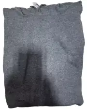 JERZEES SUPER SWEATS NuBlend Pullover Hooded Sweatshirt XL Black Heather