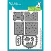 Lawn Fawn Lawn Cuts Die Tiny Gift Box Hedgehog Add-On