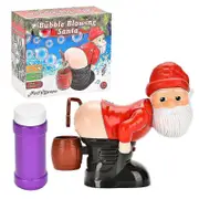 Christmas Bubble Machine, Santa Bubble Guns Electric Bubble Machine Bubble Toy Hot---Product Code 25000