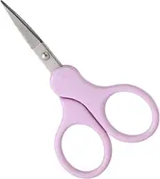 Baluue Professional Eyebrow Lash Scissors Small Trimmer Precision Cutting for Eyelash Extensions Eyebrow Facial Hair
