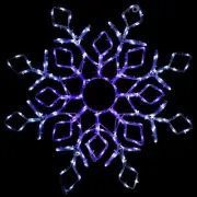 Northlight 23" Lighted Snowflake Window Silhouette Christmas Decoration