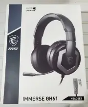MSI Immerse GH61 Gaming Headset Hi-Res Virtual 7.1 Surround Sound ONKYO EARPHONE