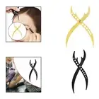 Eyebrow Stencil Ruler Stainless Steel Save Time for Makeup Girls Artists