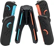 Mcbazel 4 in 1 Controller Charger Grip for N-Switch 2 Joy Con Holder, JoyCon Charging Dock with Indicator Light and Charging Cable-Joy Con Charging Stand Accessories