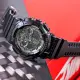 【CASIO 卡西歐】G-SHOCK 潮流迷彩指針數位雙顯錶款(黑-GA-100CF-1A)