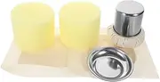 OFFSCH Oil Brush for Pancake Replace Fabric Set Kitchen Cooking Brush for Evenly Oil Spread and Easy Cleaning