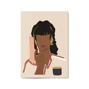 A Deadly Woman Retro Assassin Wall Art