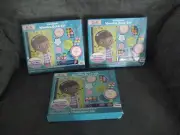 2015 DISNEY NEW DOC MCSTUFFIN 3 STORYBOOK WOODEN BEAD SET READ AND CREATE