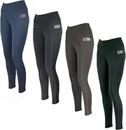 [LAZURA] Lisa Women's Riding Leggings Silicone Full Seat