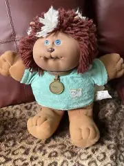 Vintage Cabbage Patch Kids Pet Koosas Lion Cat 1983 Doll w/ shirt & collar