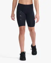 Core Girls Compression Shorts, 2XU, M, Black/Nero
