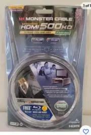 Monster 500HD High Definition HDMI Cable LCD/LED/HDTV 13ft 2.23gbps 720p 1080i