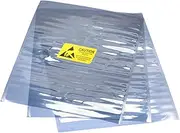 uxcell Anti Static Bags Shielding Bag 50pcs 11x14.6inch(28x37cm) Open Top with Labels for Hard Drive HDD SSD