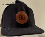 DC Shoes Hat Cap Proceeder OSFM Black SnapBack Logo Streetwear Skate BNWT