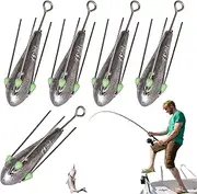 Saltwater Fishing Weights, Lead Fish Weights - Long Tail High Density Lead Weights - Outdoor Supplies, User Friendly Fishing Fights for Freshwater and Saltwater