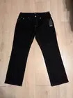 True Religion 36x30 Ricky Relaxed Straight Rinse Black SN Flap NWT Hip Hop Trap