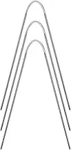 3 Pieces Knit Needles, Stainless Steel Circular Knitting Needles, Socks Weave Knitting Set for Beginner, Double Pointed Flexible Knitting Needles, for DIY Blankets Sweater Scarf, qzjijosen (3MM)