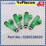 4Pcs 0280156020 For Fiat Siena / Palio Strada 1.0 1.3 16V Fuel Injectors