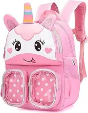 [JBin Rich] Little Kids Toddler Car Dinosaur Backpack for Boys and Girls 1-4 Years Old