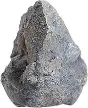 B Baosity Artificial Landscape Rock Foam Simulation Stone Realistic Natural Texture for Yard Indoor Outdoor Stations Backyard Hotels, Gray 27x26cm