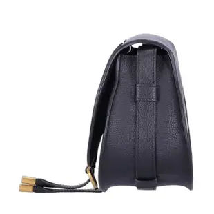 【Chloe’ 蔻依】Marcie Small Saddle Bag 小款 肩背包 馬鞍包 黑色