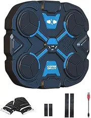 Music Boxing Machine, Smart Wireless Punch Trainer, 12.6x11.02x1.57in Wireless Sensor Pad, Rhythm Lights, Wall Mount Size, Excellent for Adults Kids Fitness Training Home Gym Fun