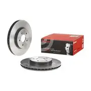 Brembo Prime Vented Brake Rotor - Single - 09.8665.11