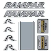 Rampar BMX - BMX Products Inc made - for Candy frame decal set - Old school bmx