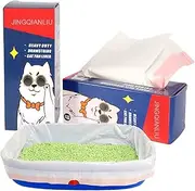 Durable Cat Litter Box Liners with Drawstrings, Big Size Cat Litter Pan Bags Toy Storage Bag, for Medium and Large Litter Box,Heavy Duty,Strong,Tear Resistantr (91.4×45.7cm, 10 Pieces)