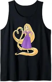 [Disney] Princess Rapunzel Heart and Pascal Tank Top