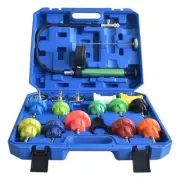 18pcs Radiator Pressure Tester Kit Cooling System Leak Detector.