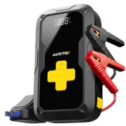 12V Car Jump Starter 11200mAh Bank Power Pack Battery Charger & Tire Inflator