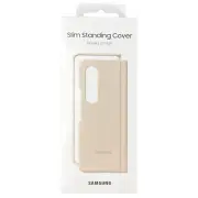 Original Genuine SAMSUNG Galaxy Z Fold 4 Slim Standing Cover Case - Sand Beige